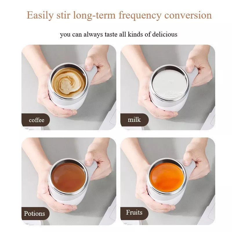 Rechargeable Self Stirring Mug